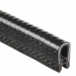 Preview: PVC-Kantenschutzprofil, Klemmbereich 4,0-6,0 mm, schwarz