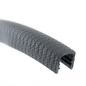 Preview: PVC-Kantenschutzprofil, Klemmbereich 10,0 mm, schwarz