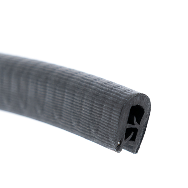 EPDM-Kantenschutzprofil, Klemmbereich 1,0-3,0 mm, schwarz